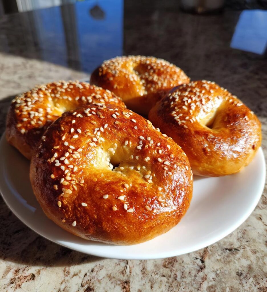 air fryer bagels greek yogurt