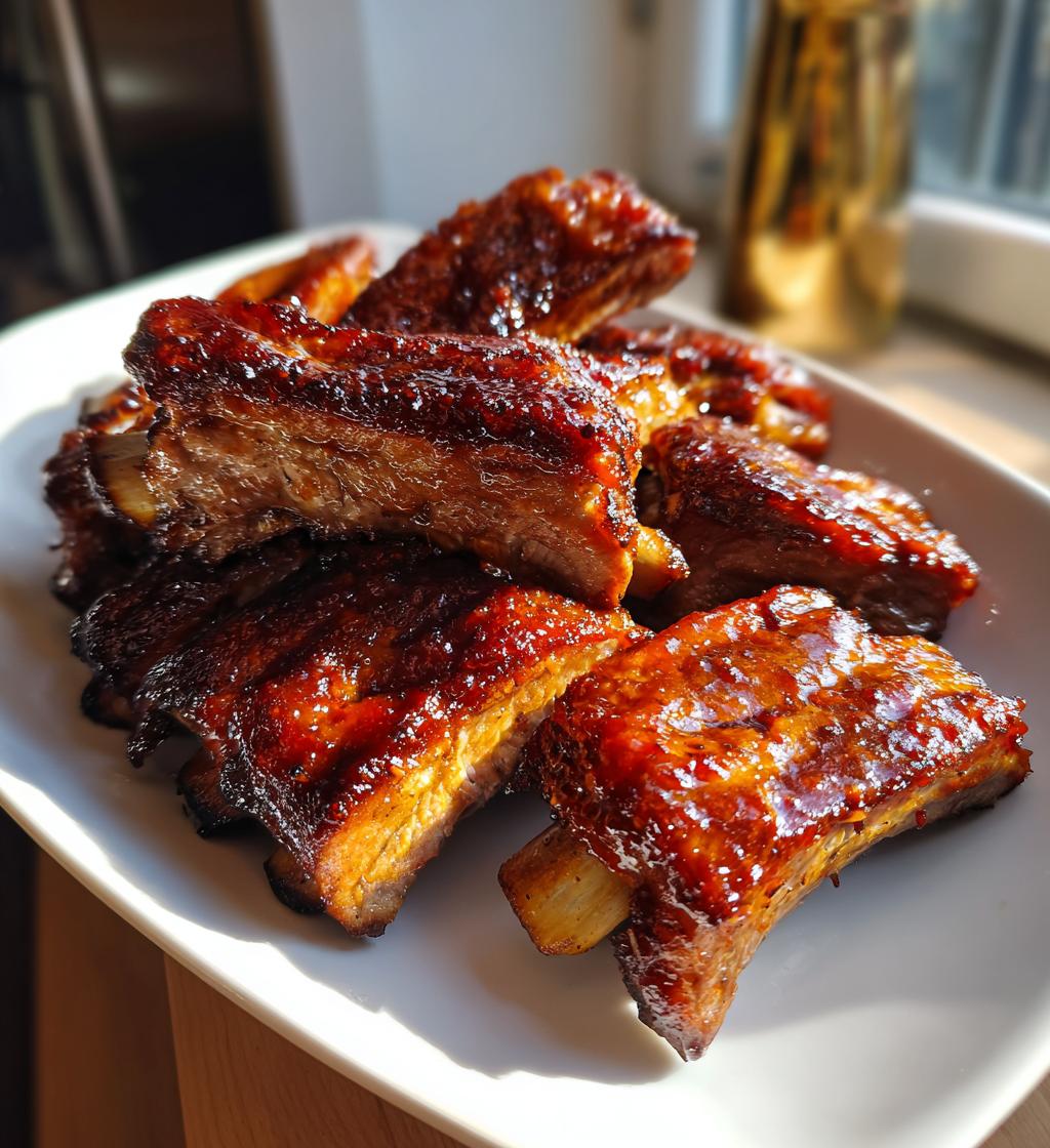 air fryer bbq ribs