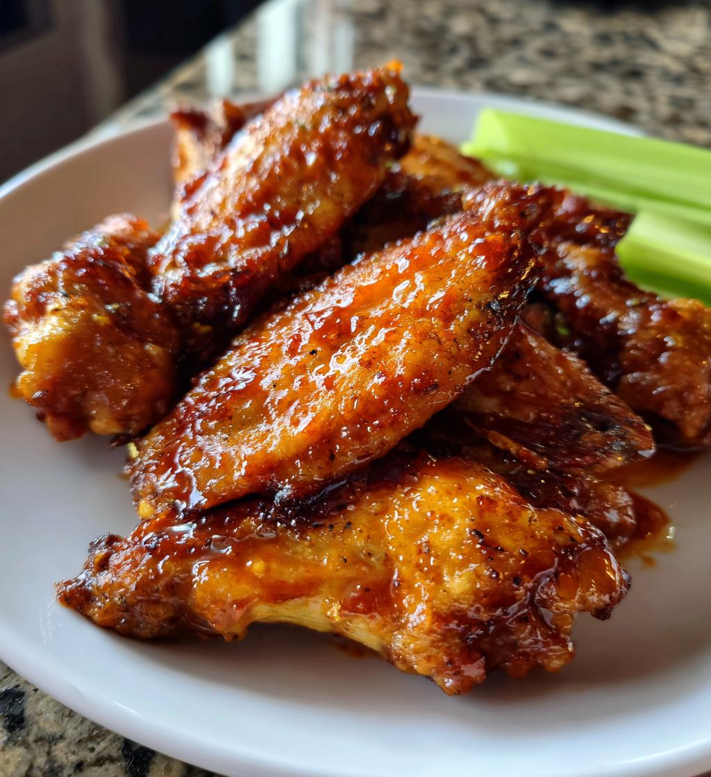 air fryer bbq wings