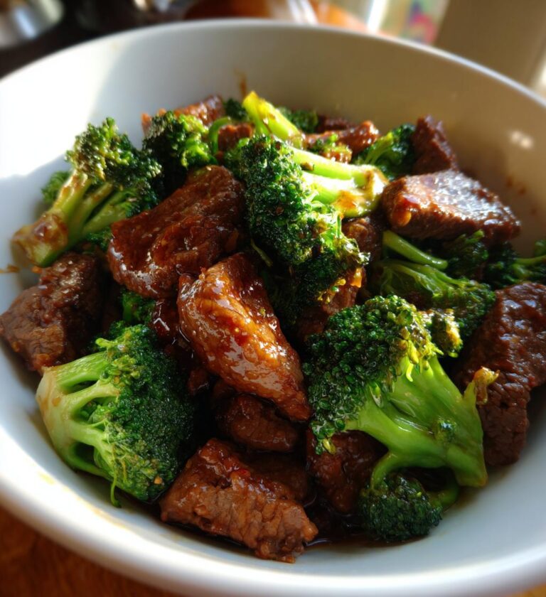 air fryer beef and broccoli