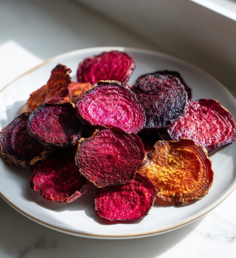 air fryer beet chips