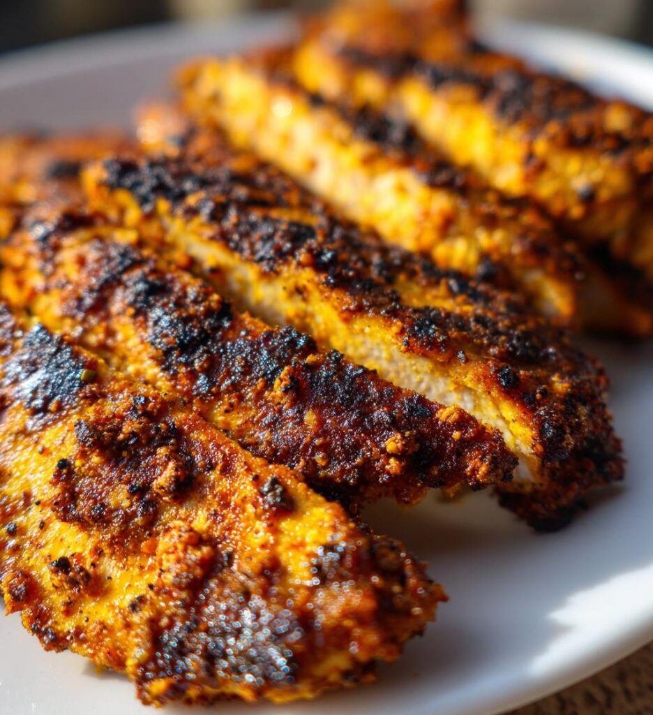 air fryer blackened chicken