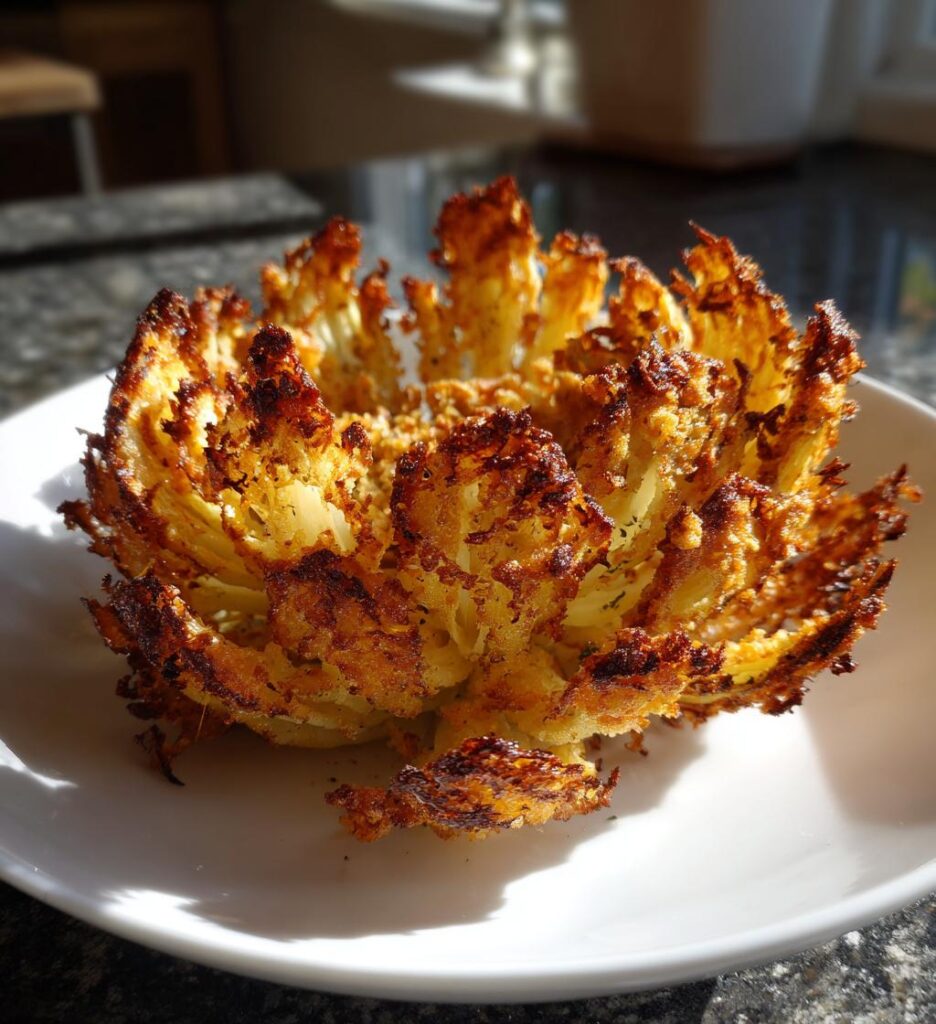 air fryer blooming onion recipe easy