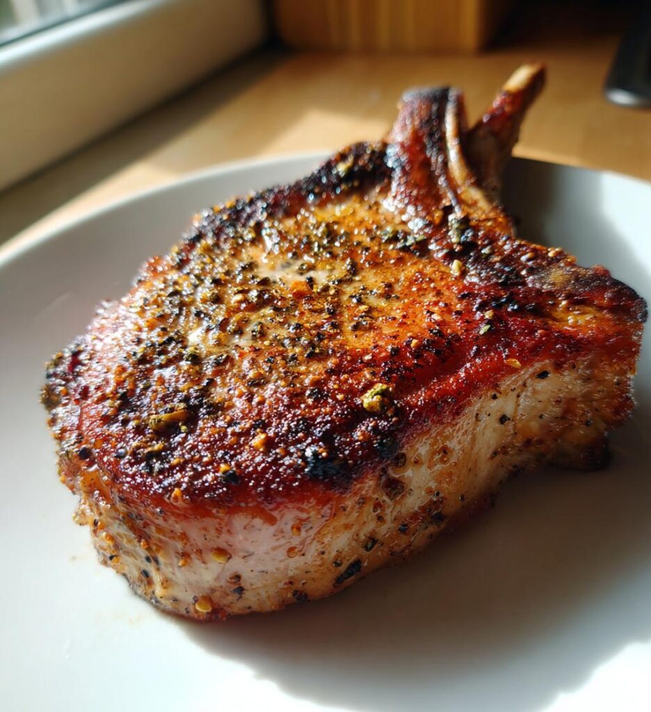 air fryer bone in pork chops