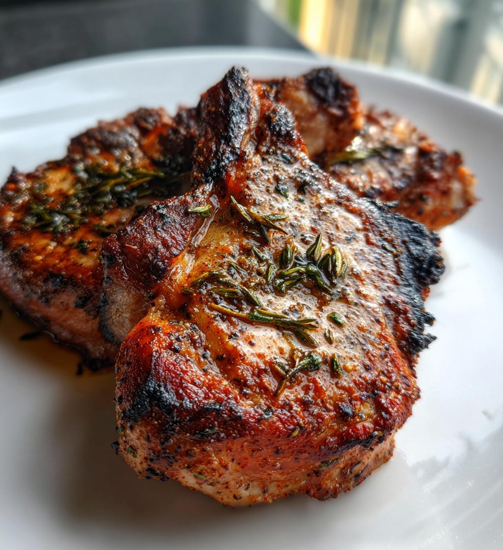 air fryer boneless pork chops