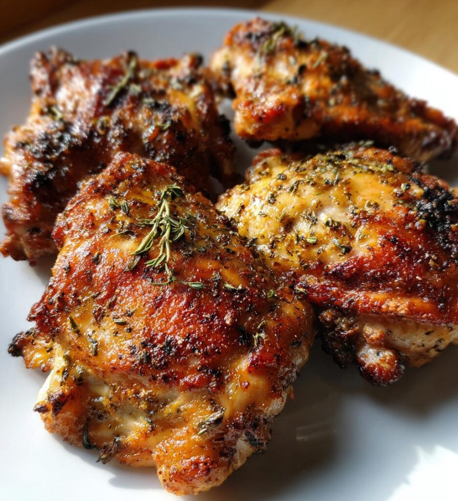 air fryer boneless skinless thighs