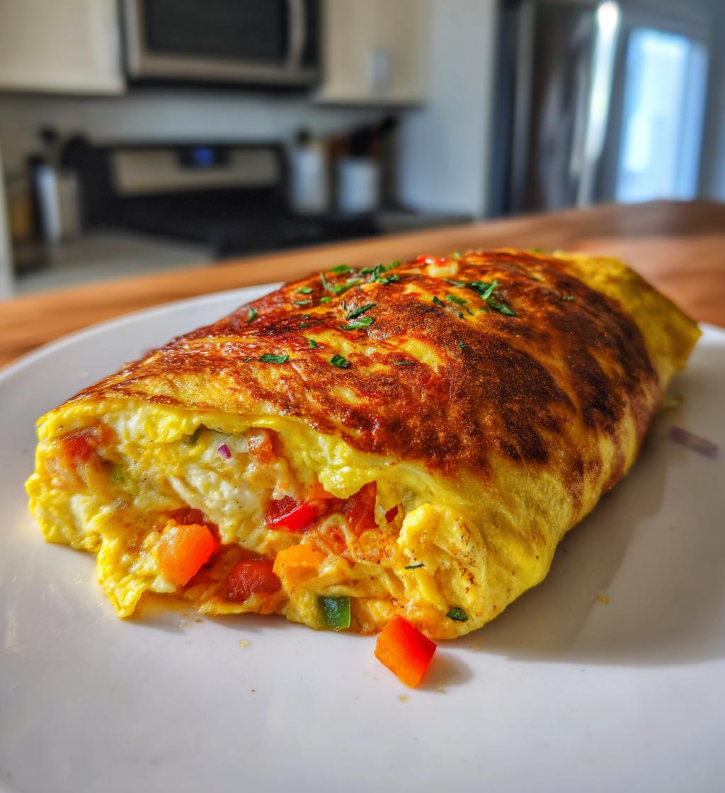 air fryer breakfast burritos