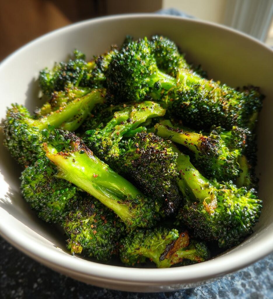 air fryer broccoli frozen