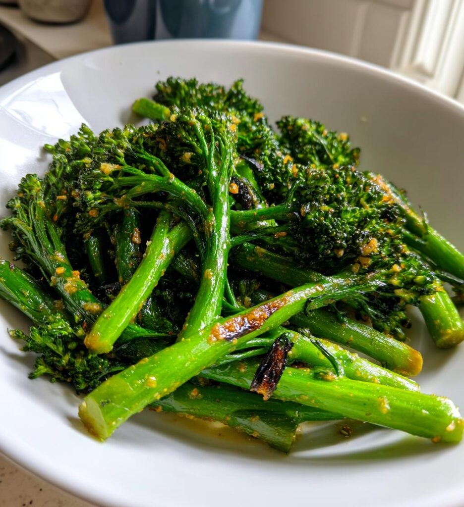 air fryer broccolini