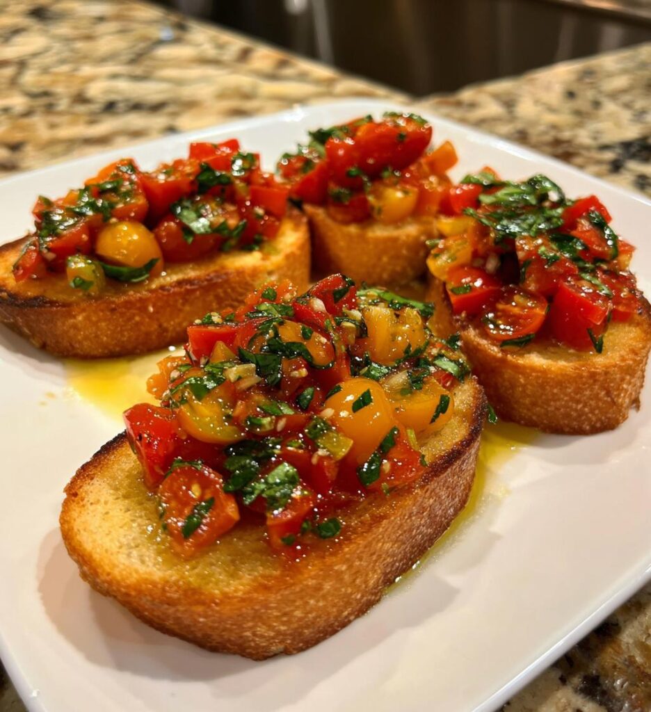 bruschetta air fryer