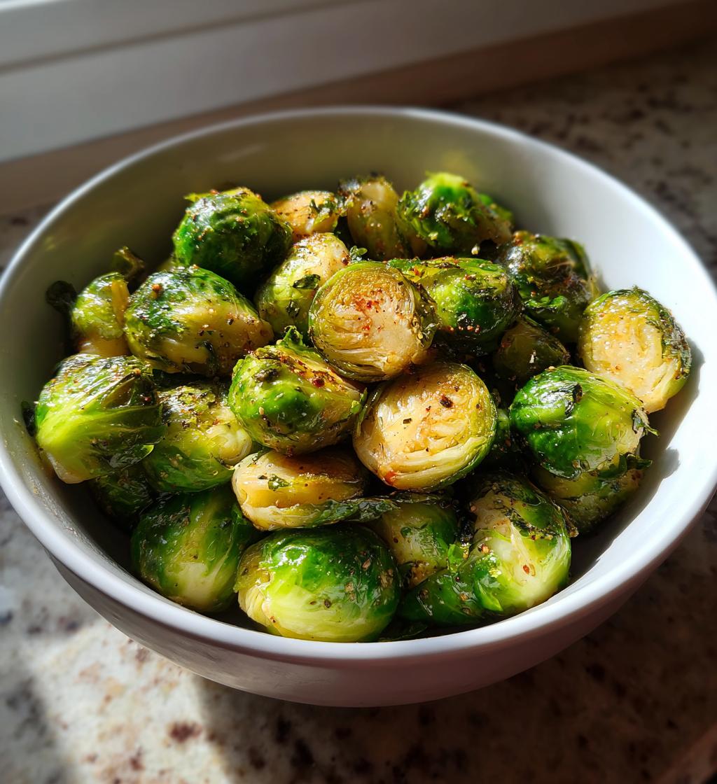 brussel sprouts in air fryer