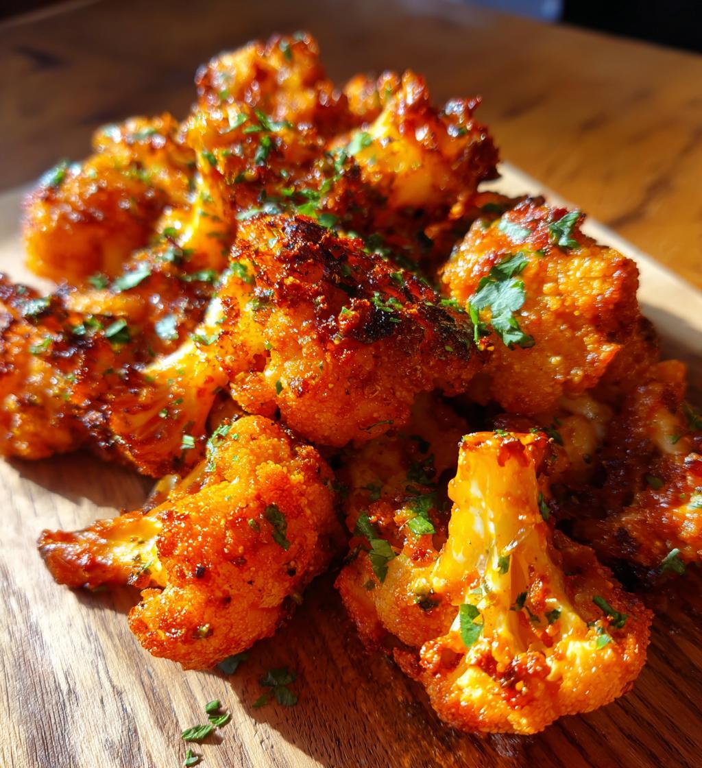 buffalo cauliflower air fryer