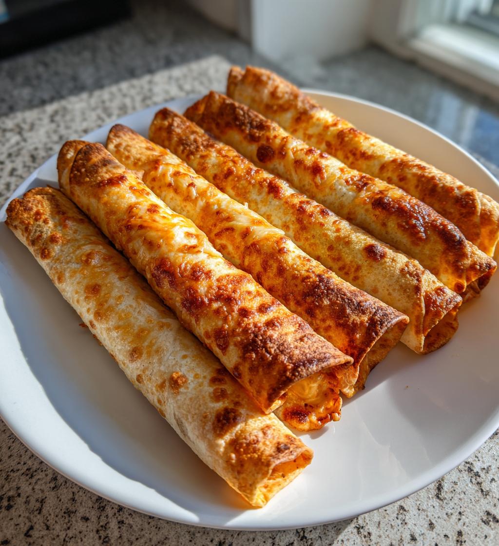 buffalo chicken taquitos air fryer