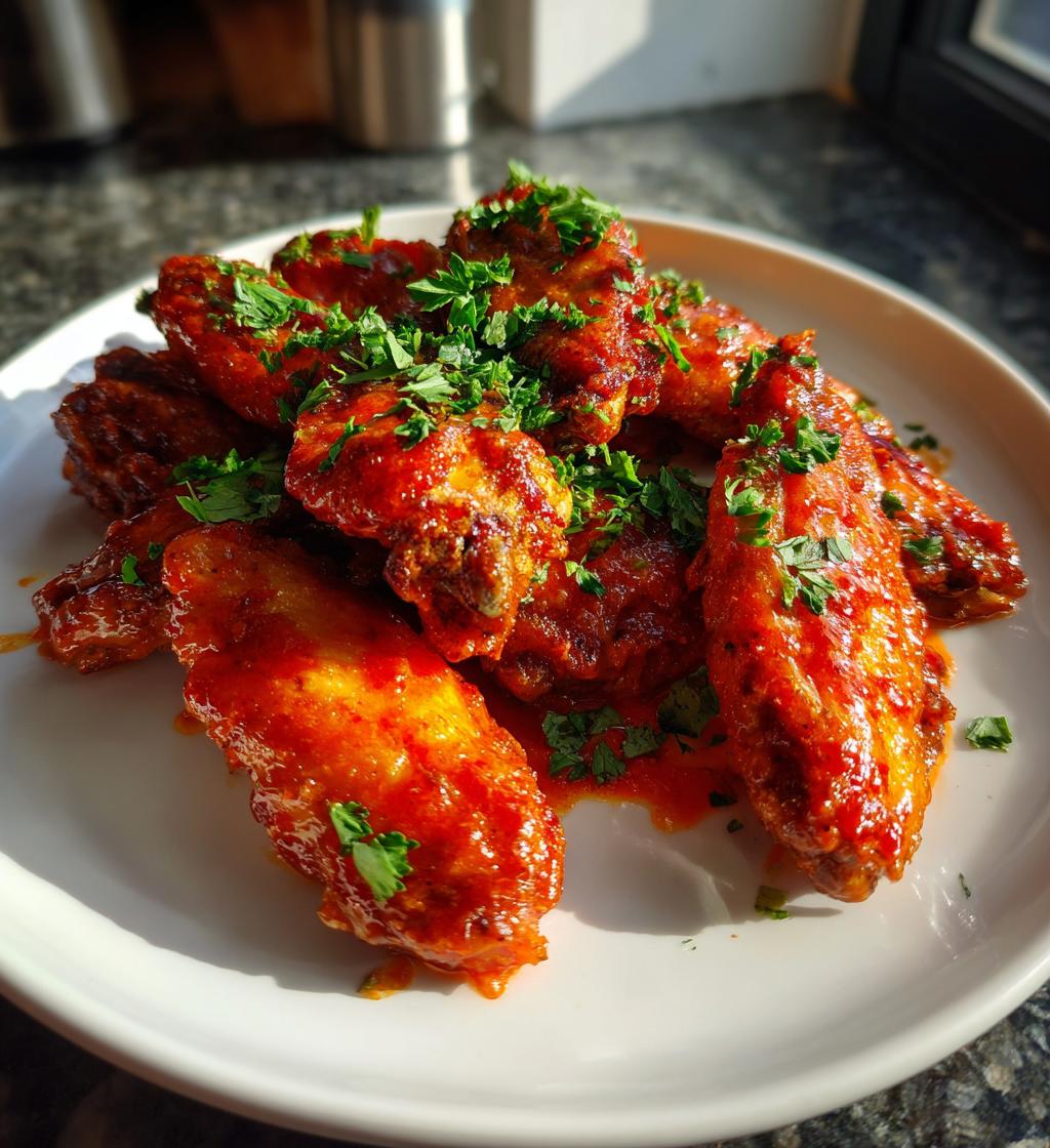 buffalo chicken wings in air fryer