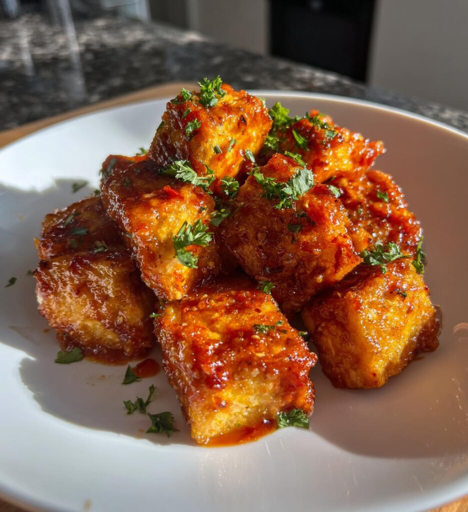 buffalo tofu air fryer