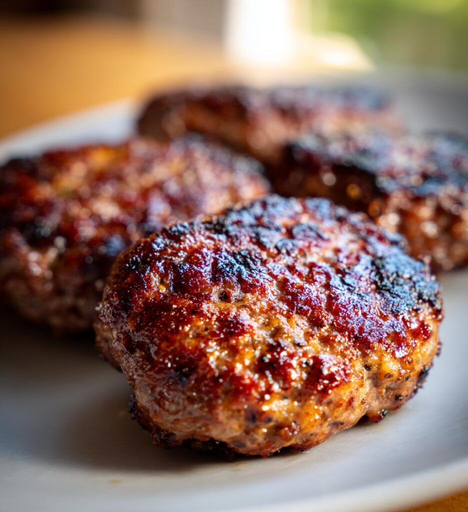burger patties in air fryer