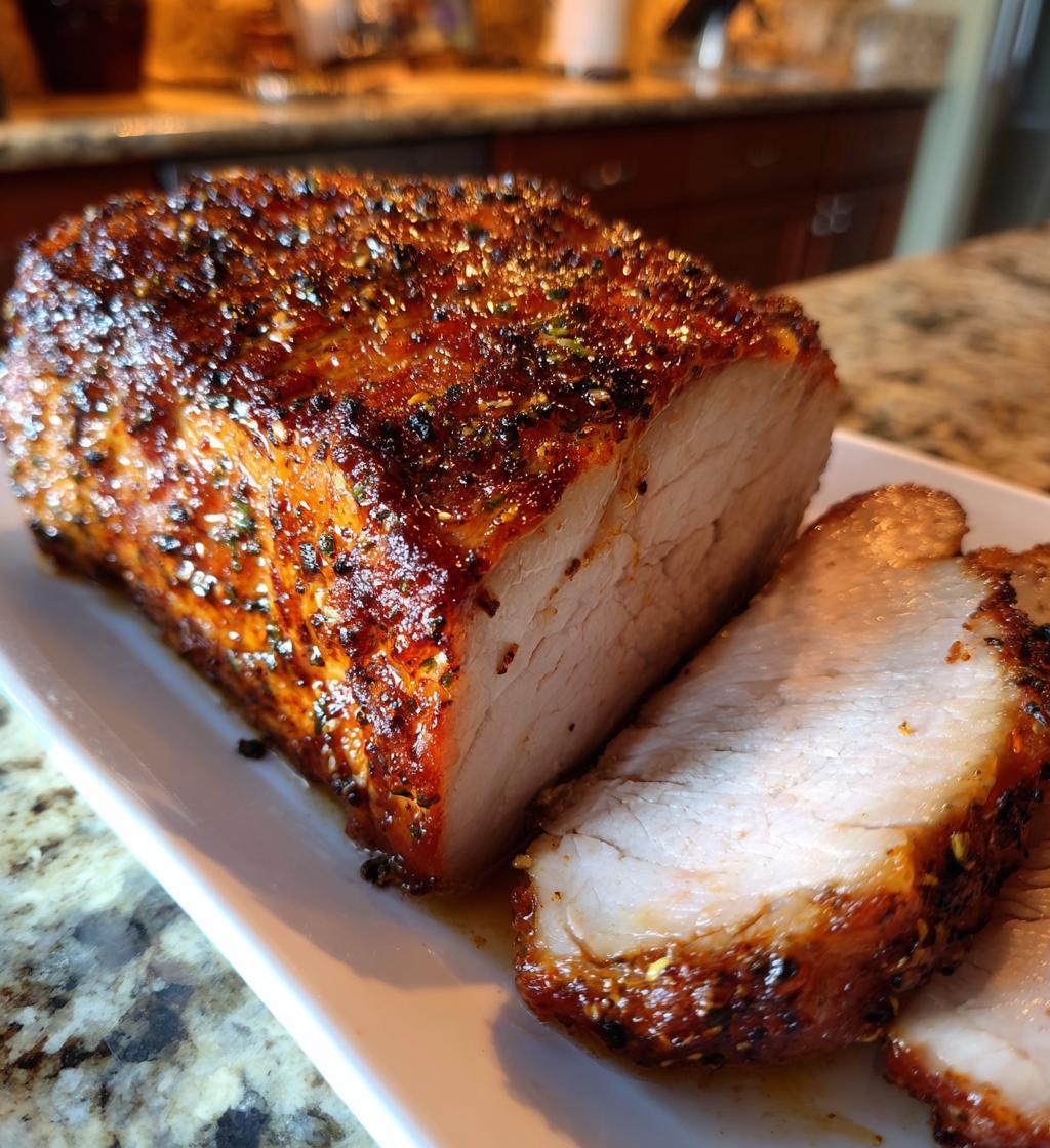 roti de porc air fryer